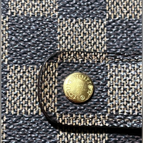 Louis Vuitton Damier Ebene Notebook Agenda Planner Brown Personalized Initials - Picture 13 of 13